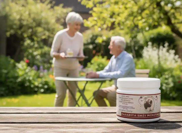 Zásaditá směs Minerály pro seniory